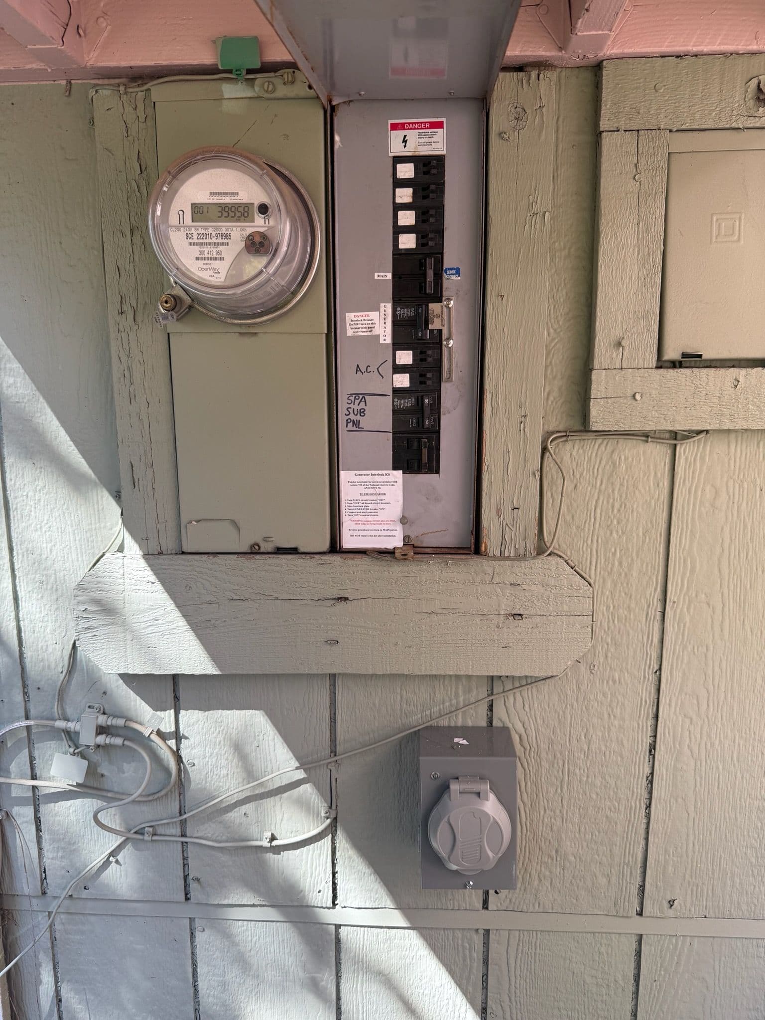 Upgraded Outdoor Electrical Setup in Crestline image