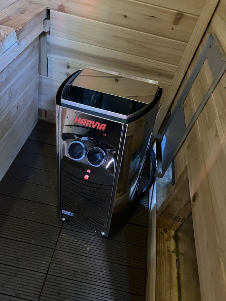 Project Sauna Electrical Connection in Crestline image