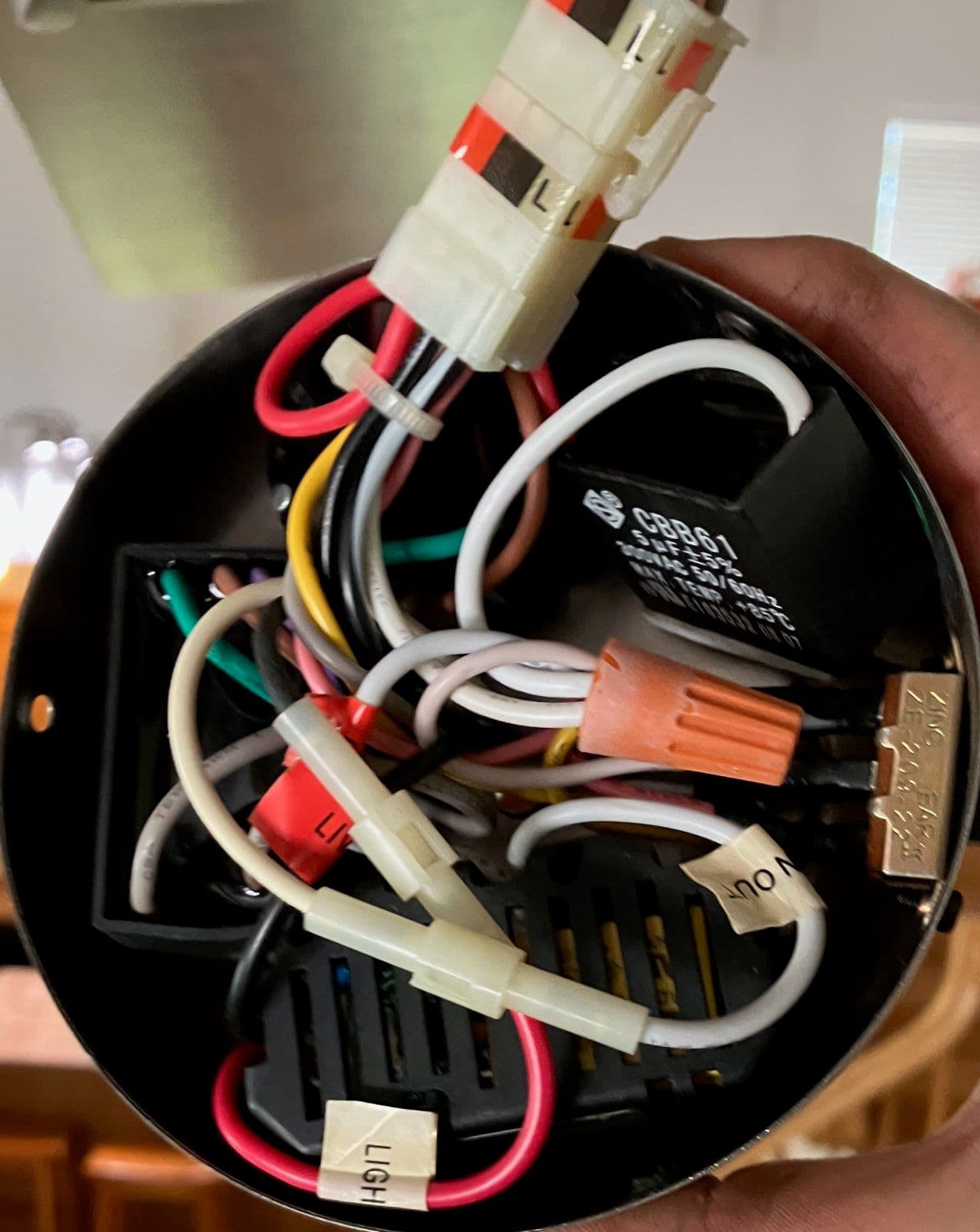 Ceiling Fan Wattage Regulator Fix in Action image