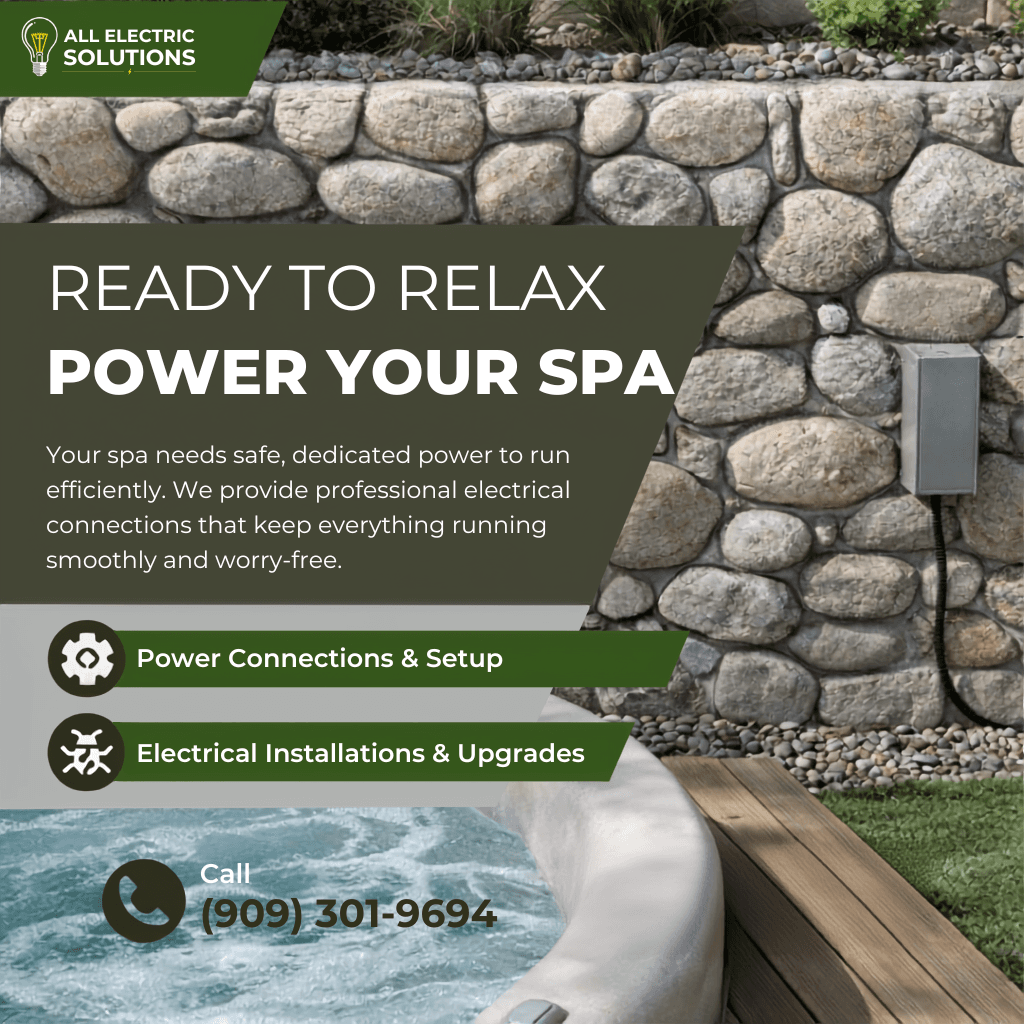 Licensed Hot Tub and Spa Electrical Hookups in Lake Arrowhead image