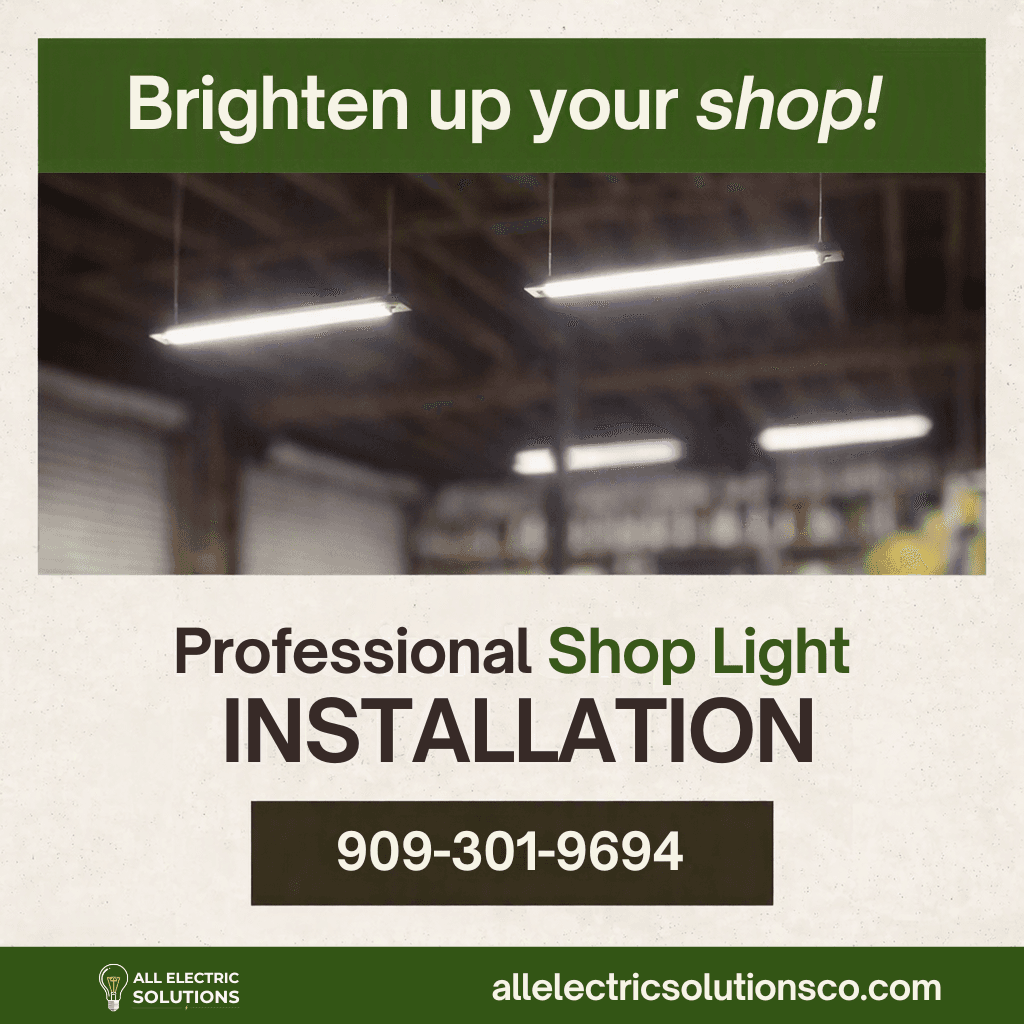Professional LED Shop Light Installation in Crestline CA image