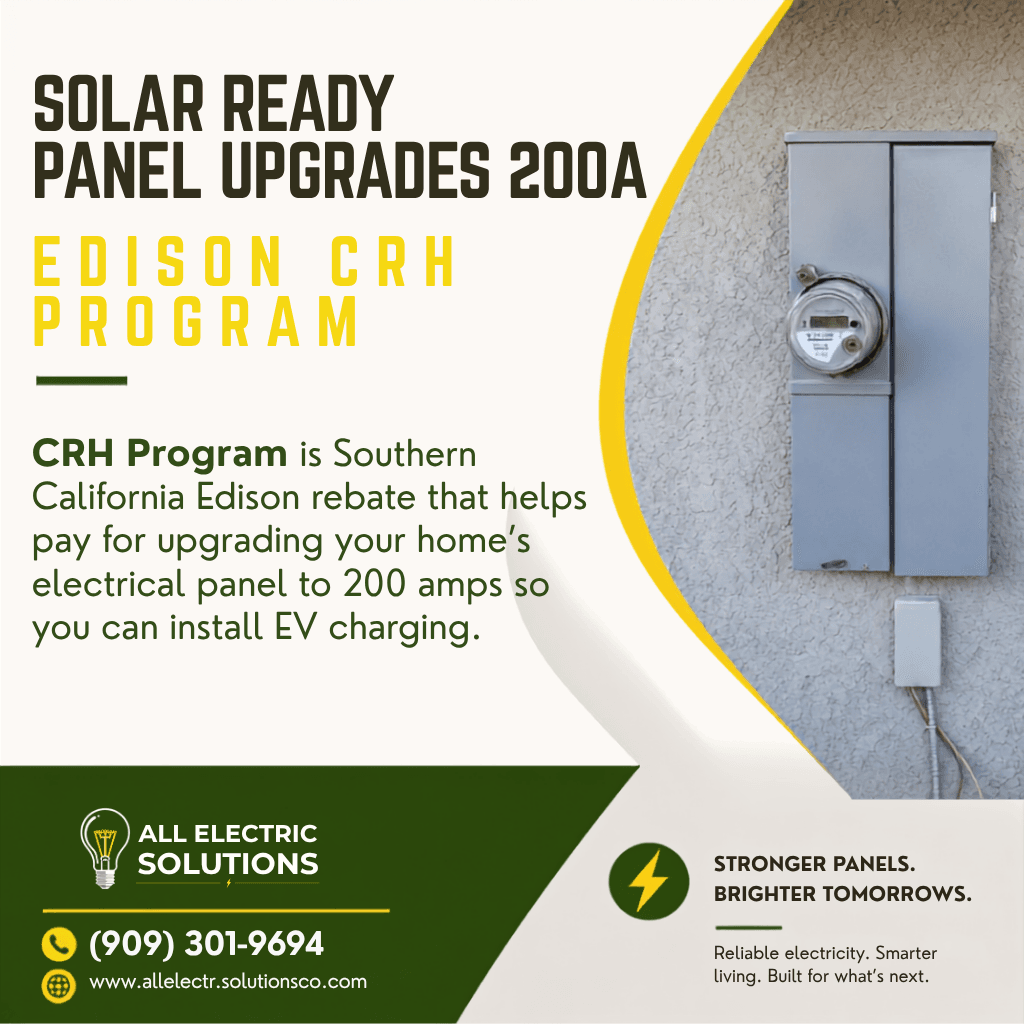 Southern California Edison's CRH Program Can Help Pay for Your Panel Upgrade image
